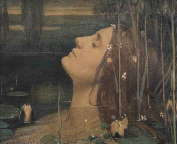 Ophelia, door Antoon van Welie (1898-1899)